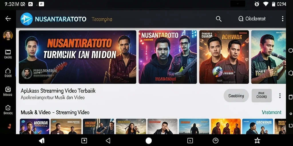 Tampilan antarmuka NUSANTARATOTO yang menarik dan user-friendly.