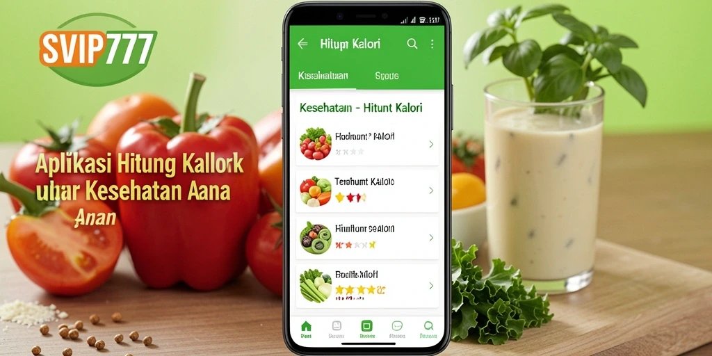 Tampilan antarmuka aplikasi Hitung Kalori yang user-friendly dan informatif.
