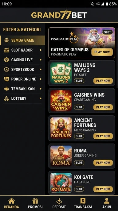 Aplikasi Populer & Uji Coba Terbaik di grand77bet — Akses Mudah dan Cepat
